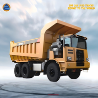 Camion benne minier autonome SANY SKT90S diesel 6x4 à conduite à gauche, 60 tonnes, poids lourd, tout-terrain, pour le transport minier