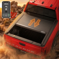 Couverture de benne électrique rétractable VEWU Premium pour BYD SHARK 6 2024 - Noir mat de luxe pour l'overlanding et l'équipement de plein air
