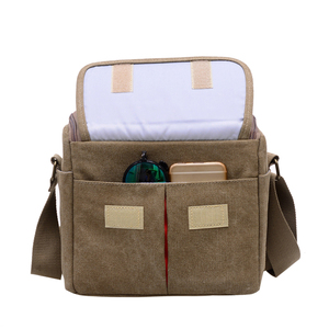 Vente en gros de sac de photographie en toile <span class=keywords><strong>vintage</strong></span> avec logo personnalisé pour <span class=keywords><strong>appareil</strong></span> <span class=keywords><strong>photo</strong></span> <span class=keywords><strong>Canon</strong></span> 200D R50R8R10 Nikon Z30Z50Z5Z6 Sony A6700A7M3 - Product Image 2