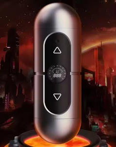 High-End Automatic <b>Vibrating</b> Male Masturbator Easy Clean Capsule Shape Airplane Cup Strong <b>Vibration</b> for Adult Sex Toys - Product Image 6