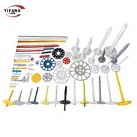 Bouchons muraux en plastique à vis, 10 pièces, tube d'extension usine de Type poisson, raccord mural ancre en plastique gris à vis, 6*30mm