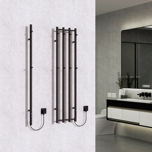 Scaldamani portasciugamani elettrico di design portasciugamani in acciaio inossidabile per il bagno - Product Image 1