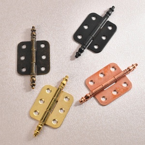 Charnières de meubles élégantes en fer industriel à fermeture douce, 6 trous, <span class=keywords><strong>pour</strong></span> portes d'armoires de cuisine et de salon d'appartement, <span class=keywords><strong>quincaillerie</strong></span> de décoration intérieure - Product Image 1