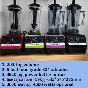 Robot culinaire multifonction Silver Crest 6 en 1, 1500 W, pour jus de fruits, cuisine, usage commercial, portable, pour fufu et jus - Product Image 4