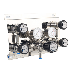 Jewellok SS316L hai bên áp lực cao cung cấp không khí hệ thống bảng điều khiển phòng thí nghiệm đa tạp <span class=keywords><strong>Argon</strong></span> hỗ trợ cho chất bán dẫn/phòng sạch - Product Image 4