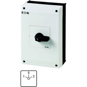 Interrupteur à came inverseur 4 pôles Eaton T5B-4-8213/E série T5B, 63 A, 1-0-2, trois positions, 60. Angle de commutation, 30 kW 400 V AC - Product Image 1