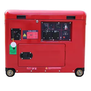 5KW Easy Move House Super Silent Gasoline Generator