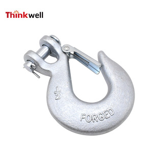 ตะขอเกี่ยวแบบมีห่วงนิรภัย Thinkwell รุ่น H/A331 ขนาด 6 มม. ผลิตจากเหล็กกล้าคาร์บอน สำหรับงานอุตสาหกรรมทั่วไป - Product Image 2