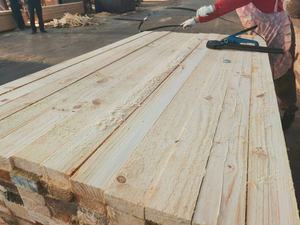 5X10CM Construction sciée brute Bois de pin Bois de construction - Product Image 2