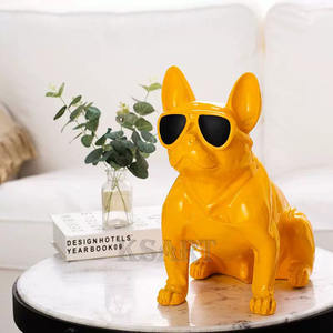 Pièces créatives <span class=keywords><strong>de</strong></span> <span class=keywords><strong>combat</strong></span> <span class=keywords><strong>de</strong></span> chiens français vendant <span class=keywords><strong>de</strong></span> la résine <span class=keywords><strong>de</strong></span> vent nordique grands accessoires décoration <span class=keywords><strong>de</strong></span> fenêtre <span class=keywords><strong>de</strong></span> maison artisanat bouledogue - Product Image 1