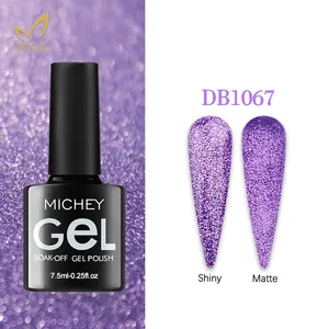 HOT SALE Free Sample Shimmer metallic autumn gel private label nail supplies gel polish