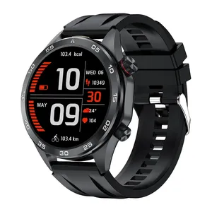 Montre connectée pour homme avec fonction d'appel, suivi du <span class=keywords><strong>cycle</strong></span> <span class=keywords><strong>menstruel</strong></span>, moniteur de santé féminine, écran TFT, bracelet en silicone, autonomie de 5 à 10 jours - Product Image 4