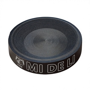 Cama para Gato Branca e Amarela, Arranhador de Papelão Ondulado de Grande Diâmetro, Resistente ao Desgaste e que Não Danifica as Garras - Product Image 1