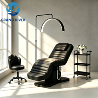 Table de massage électrique inclinable pour salon de beauté, spa, soins du visage, extensions de cils et tatouage – La plus populaire en vente