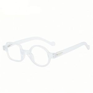 Очки для чтения 2024 года в винтажном стиле унисекс с геометрической асимметричной оправой, корректирующие дальнозоркость, с защитой от синего света, для женщин и мужчин - Product Image 6