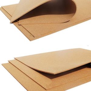 Panneau de feuille de liège naturel Rouleaux de liège décoratifs écologiques Rouleaux de liège naturel de 0.8 ~ 12mm pour tableau d'affichage mural - Product Image 1