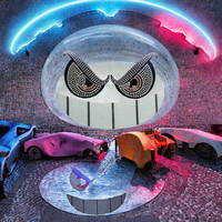 Luz LED RGB Universal para Auto con Efecto Ojo de Diablo, 6V 18W IP65 Impermeable, USB Plug-and-Play, Efecto Llama, para Todos los Vehículos