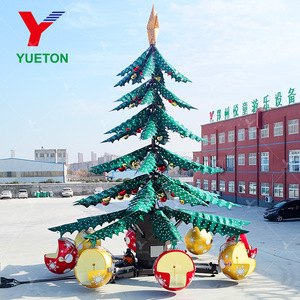 Аттракцион «Авиационная карусель» для парков развлечений, уличное оборудование, тематика «Рождество», с возможностью самостоятельного управления, цена - Product Image 3