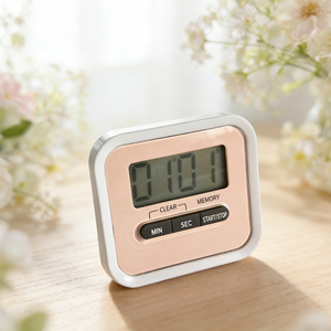 Temporizador de Cocina Digital Personalizado con Logotipo, Pantalla LCD a Color, 99 Minutos y 59 Segundos, Magnético, Electrónico, Manual, con Alarma Sonora, para Escritorio - Product Image 1