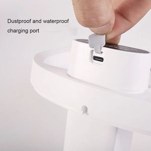 Ánh Sáng Sạc Mèo Đài Phun Nước Cảm Biến Con Chó Lọc Tự Động Dispenser Thép Không Gỉ Pet Nước Bát - Product Image 5