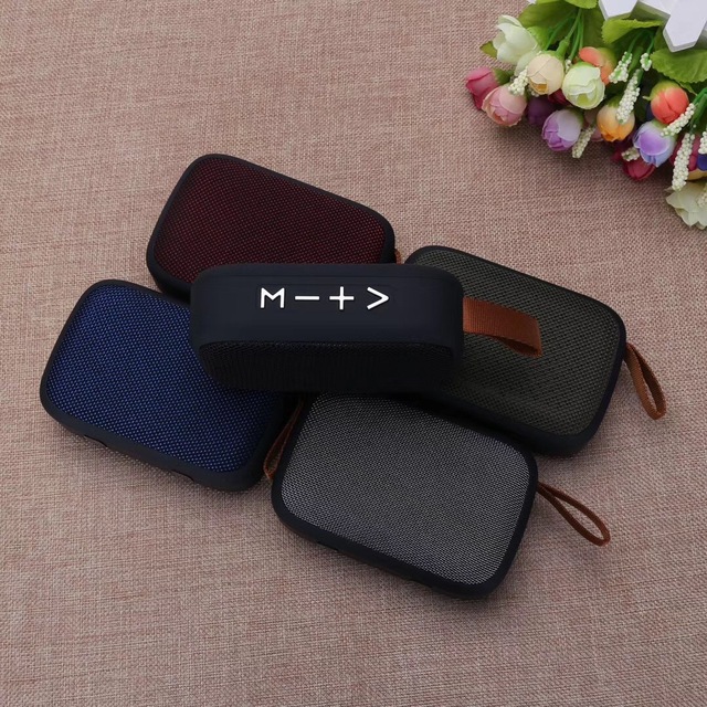 X127 Custom printed logo new fabric wireless outdoor speaker portable mini subwoofer promotional gift wireless BT speaker