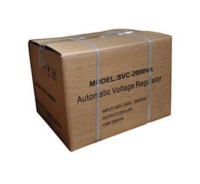 Régulateur de tension servo AVR monophasé à large plage AC100-250V 5KVA avec affichage numérique pour instruments de précision