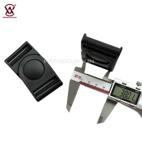 Hebilla de cinturón ajustable de 1,5 pulgadas, hebilla de inserción, Clip de cinturón de plástico, hebilla de plástico de Liberación lateral rápida para mochila - Product Image 2