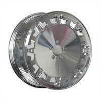 Nouvelles jantes de voiture pour passagers, 20 pouces, design en maille forgée, finition polie, 5x112 PCD pour Mercedes W124 W126 W222 W223 W221 S63 S400