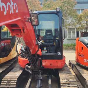 Excavadora Usada Original de Japón, Marca Kubota, con Brazo Giratorio, 5.5 Toneladas, Kubota KX155 161 165, Mini Excavadora Kubota - Product Image 5