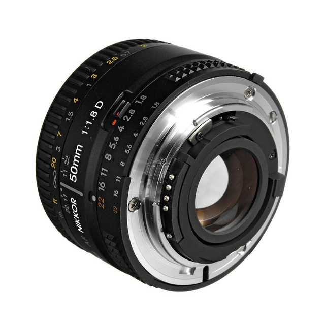 Nikon 50mm F Mount Camera Lens Prime Portrait Lens Autofocus Compatible DSLR Camera Lens High Clarity Sharp Focus