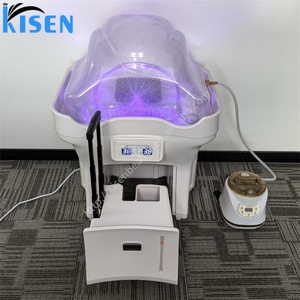 Kisen Top Design Head Spa Pro Bac de lavage de cheveux portable sans tuyauterie avec 2 réservoirs et chauffe-eau - Product Image 4