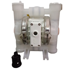 Pompe à double diaphragme Wilden P2 Low Pneumatique OEM avec diaphragme en PTFE, corps en polypropylène, 1 pouce - Product Image 1