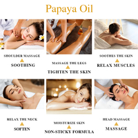 Huile essentielle naturelle hydratante et blanchissante, lotion de Massage Papaya, organique, Essence corporelle, livraison gratuite