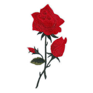 Bán Buôn Tùy Chỉnh Tùy Chỉnh Thêu Các Bản Vá Lỗi Vải Thiết Kế Lớn Hoa Thêu Mô Hình Sắt Thiết Kế Cho Quần Áo - Product Image 3