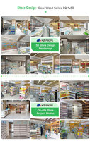 Étagères de présentation de pharmacie modernes à plusieurs niveaux, écologiques, avec logo personnalisable éclairé par LED - Prix d'usine pour les magasins de détail