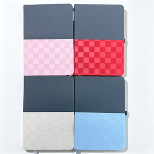 <span class=keywords><strong>Quaderno</strong></span> A5 Personalizzato con Copertina Rigida in Pelle PU, 100 Fogli a <span class=keywords><strong>Quadretti</strong></span>, Diario con Etichetta Personalizzata - Product Image 4