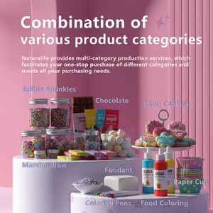 Kit de tarros de combinación de ingredientes comestibles para decoración de pasteles con chips de chocolate, <span class=keywords><strong>cacao</strong></span> <span class=keywords><strong>en</strong></span> <span class=keywords><strong>polvo</strong></span> y aspersión - Product Image 2