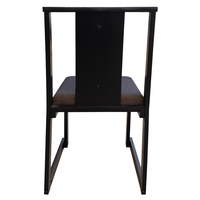 Silla de Madera Maciza de Estilo Europeo Moderno con Estructura de Madera Ecológica para Uso en el Hogar y Hoteles
