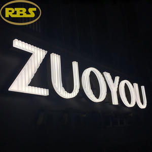 Precio de fábrica, nombre comercial personalizado, logotipo 3D, letrero de letras de Metal, letras publicitarias de pista de carreras con luces Led, logotipo de pared - Product Image 6