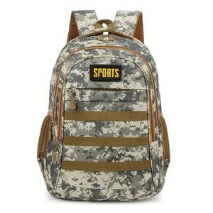 Sac à dos décontracté pour hommes en gros, grande capacité, sac d'école, sac à dos pour ordinateur portable avec système Molle - Product Image 3