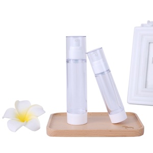 15ml 30ml 50ml Empty Airless Serum <b>Bottle</b> Clear Plastic Cosmetic Airless <b>Spray</b> <b>Bottle</b> Lotion Pump <b>Bottle</b> - Product Image 5