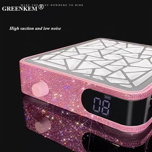 مسمار احترافي وردي بدون ضوضاء 48 واط شفط قوي جديد قابل لإعادة الشحن من حجر الراين الكامل دورة في الدقيقة - Product Image 5