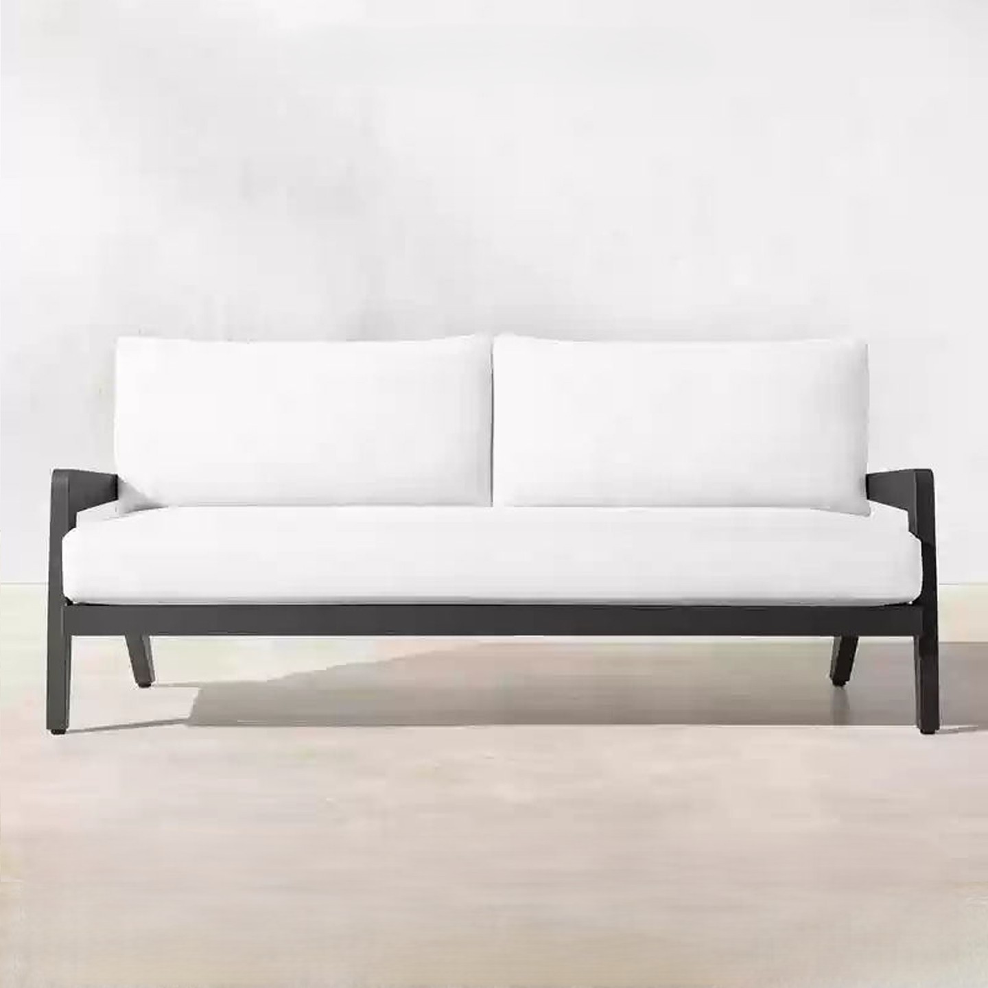 Divano doppio in lega di alluminio