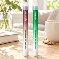 Focus Boost Daily Ritual Inhaler jetable en tube mince, saveur menthe poivrée et menthe verte, format cigarette, sans vapeur, direct usine