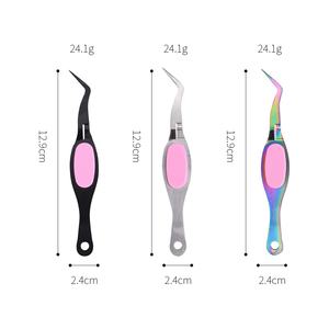 <span class=keywords><strong>Pinzas</strong></span> de manicura de acero inoxidable, colocadores inversos, terapia, pegamento, extensión, <span class=keywords><strong>pinzas</strong></span> <span class=keywords><strong>para</strong></span> dar forma a las uñas, moldeador de uñas de cristal - Product Image 6
