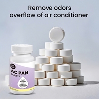 Tablettes Nettoyantes Professionnelles pour Drain de Climatisation – Traitement de la Bac à Condensats – Prévient les Bouchons et les Odeurs Humides – Entretien CVC – Écologique – Approuvé par la FDA