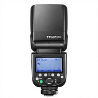 Flash pour appareil photo SaleTT685II TTL 2.4G HSS GN60 Speedlite sans fil TT685 II pour Canon Nikon Sony Olympus Fuji