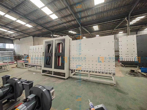 유리 세척 및 건조기 용 수직 유리 세탁기 이중 유리 세척 장비 - Product Image 3