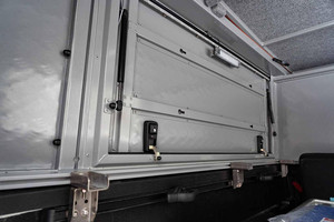 Toldo de Aluminio para Camioneta de Doble Cabina, Toldo Deslizante para Camioneta 4x4, para Acampar, para Gmc <span class=keywords><strong>Toyota</strong></span> <span class=keywords><strong>Hilux</strong></span> - Product Image 6