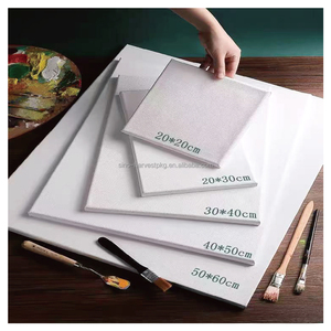 <span class=keywords><strong>Toile</strong></span> <span class=keywords><strong>vierge</strong></span> standard adaptée aux peintures à l'huile des artistes, vente en gros personnalisée, <span class=keywords><strong>toile</strong></span> peinte à la main 280 g/m² pour usage en studio - Product Image 3
